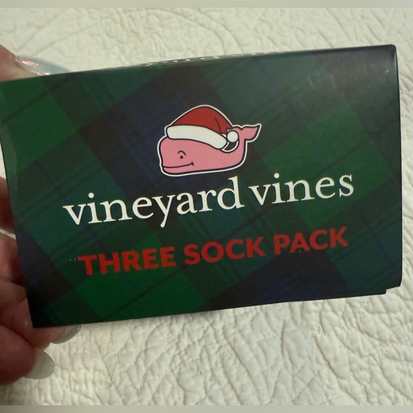 NIB Vineyard Vines Men's Festive Whale Socks - Blue, Gray, Green Retail $45 - Picture 9 of 9